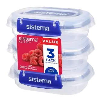 Sistema Klip it plus 3 pak 180ml - Opbevaring